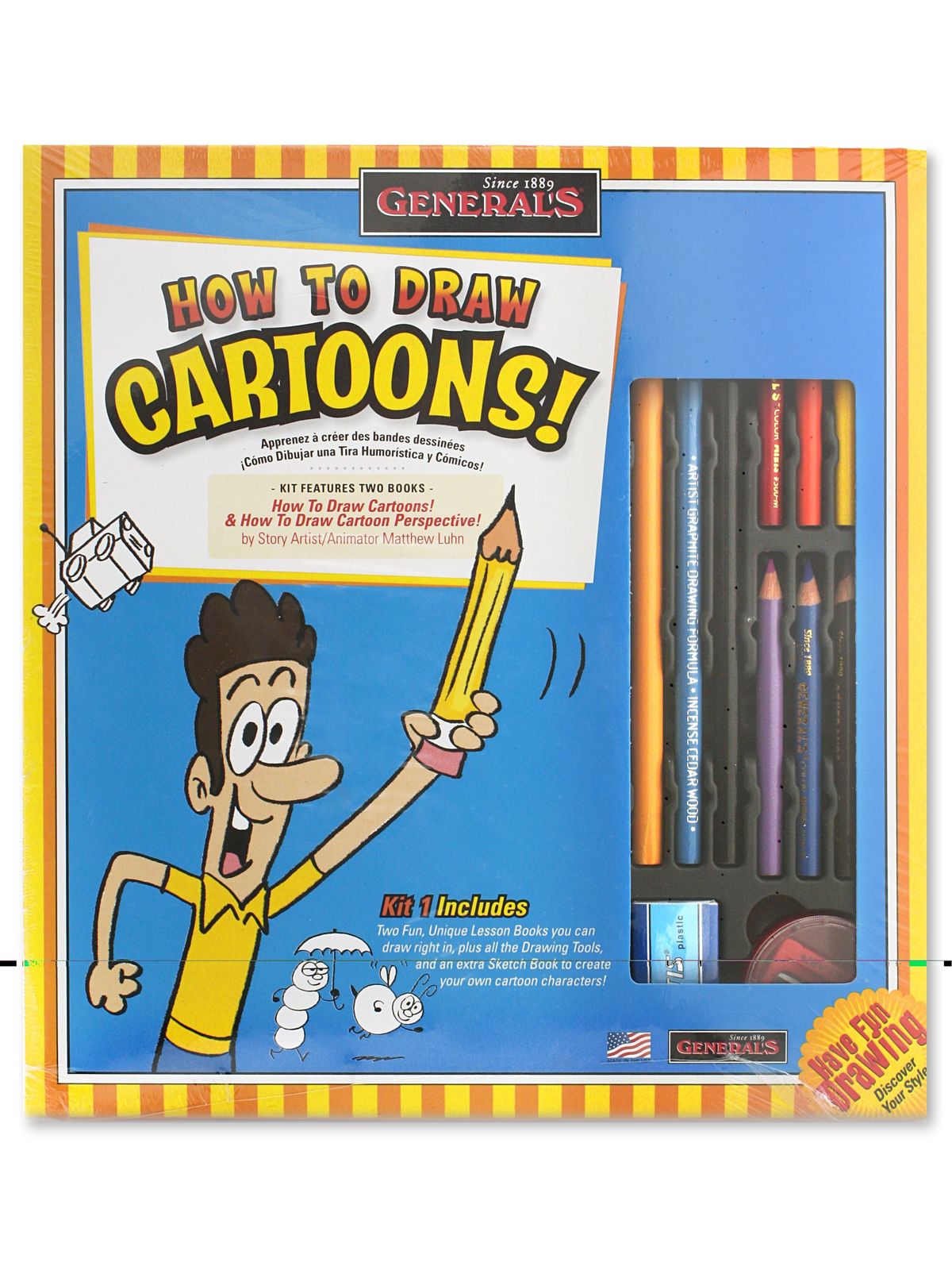 General's - How to Draw Cartoons Kit