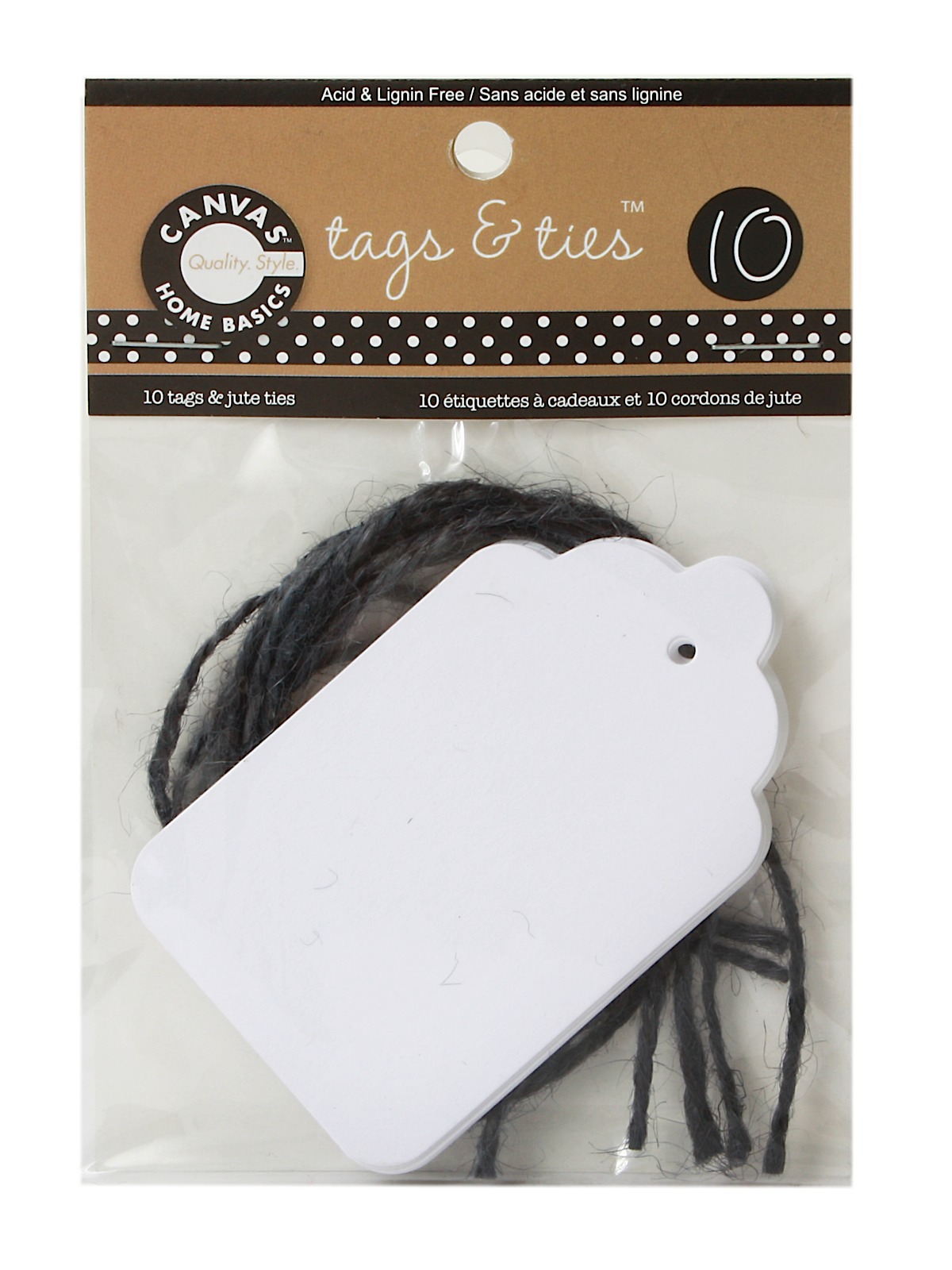 Tags with Jute Ties
