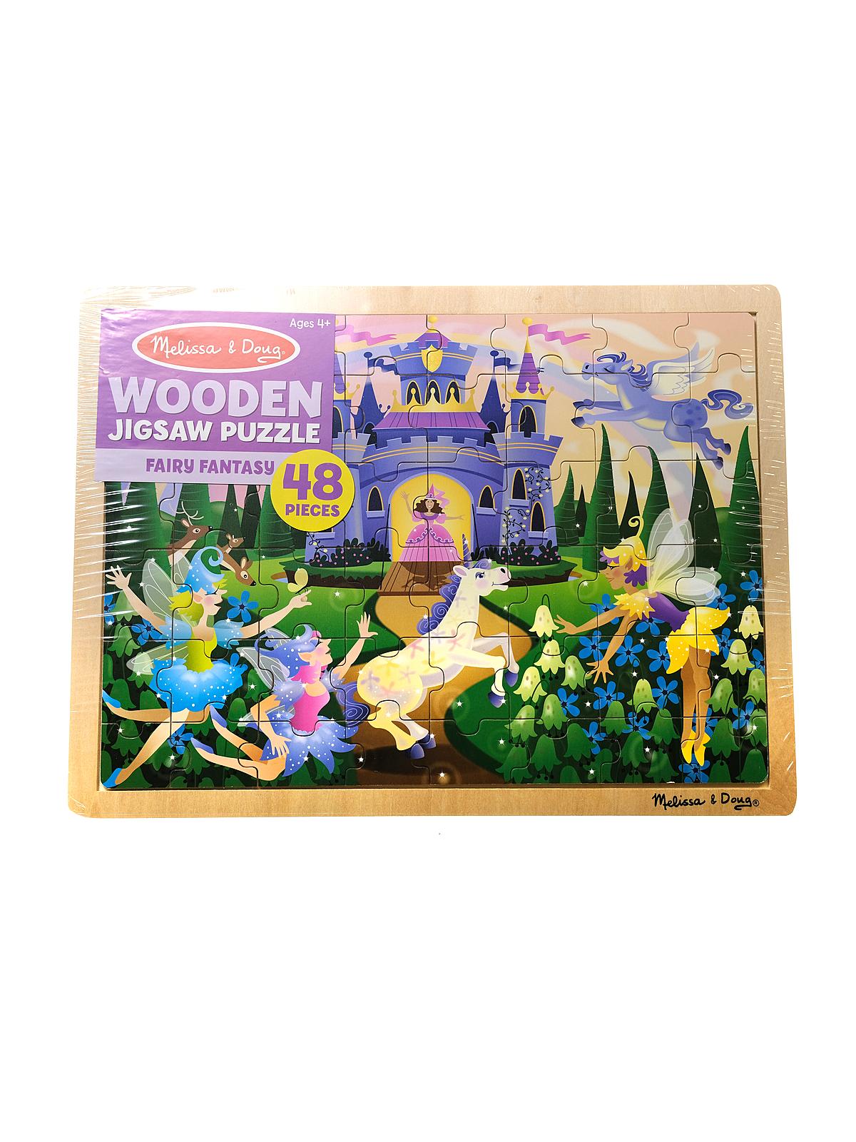 Melissa & Doug - Wooden Jigsaw Puzzles
