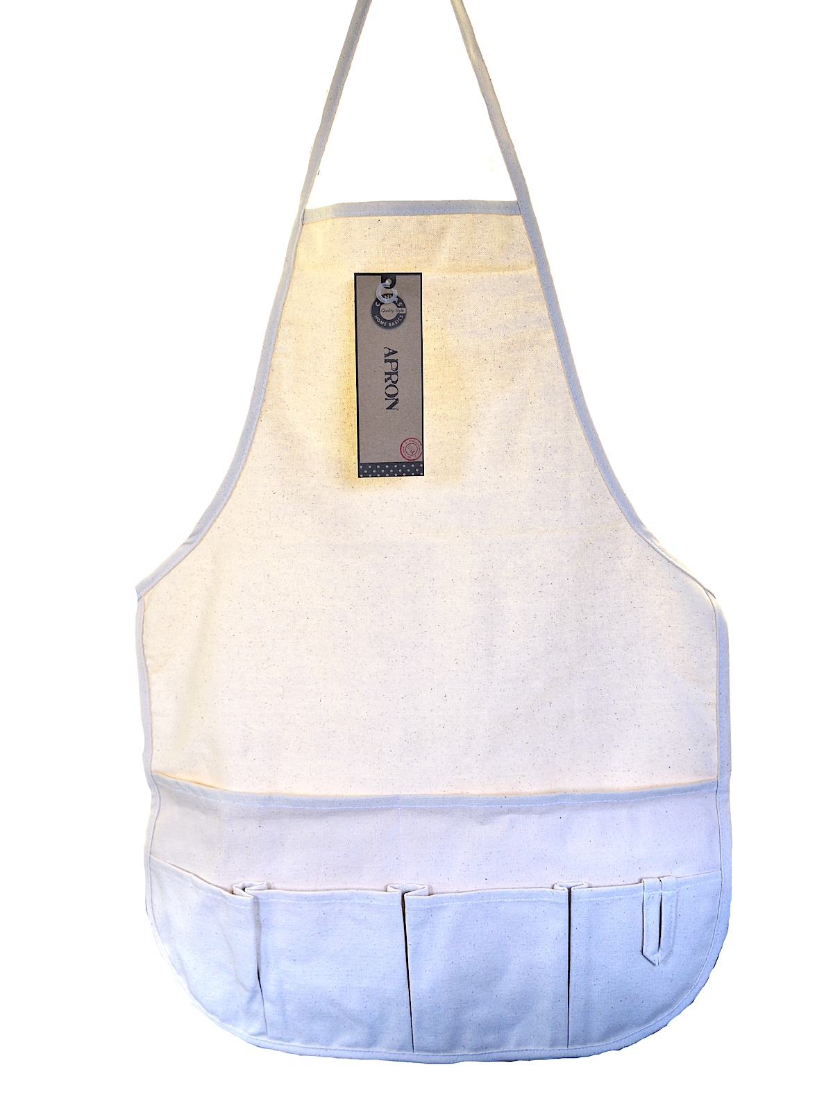 Canvas Corp - Natural Canvas Apron with Pockets