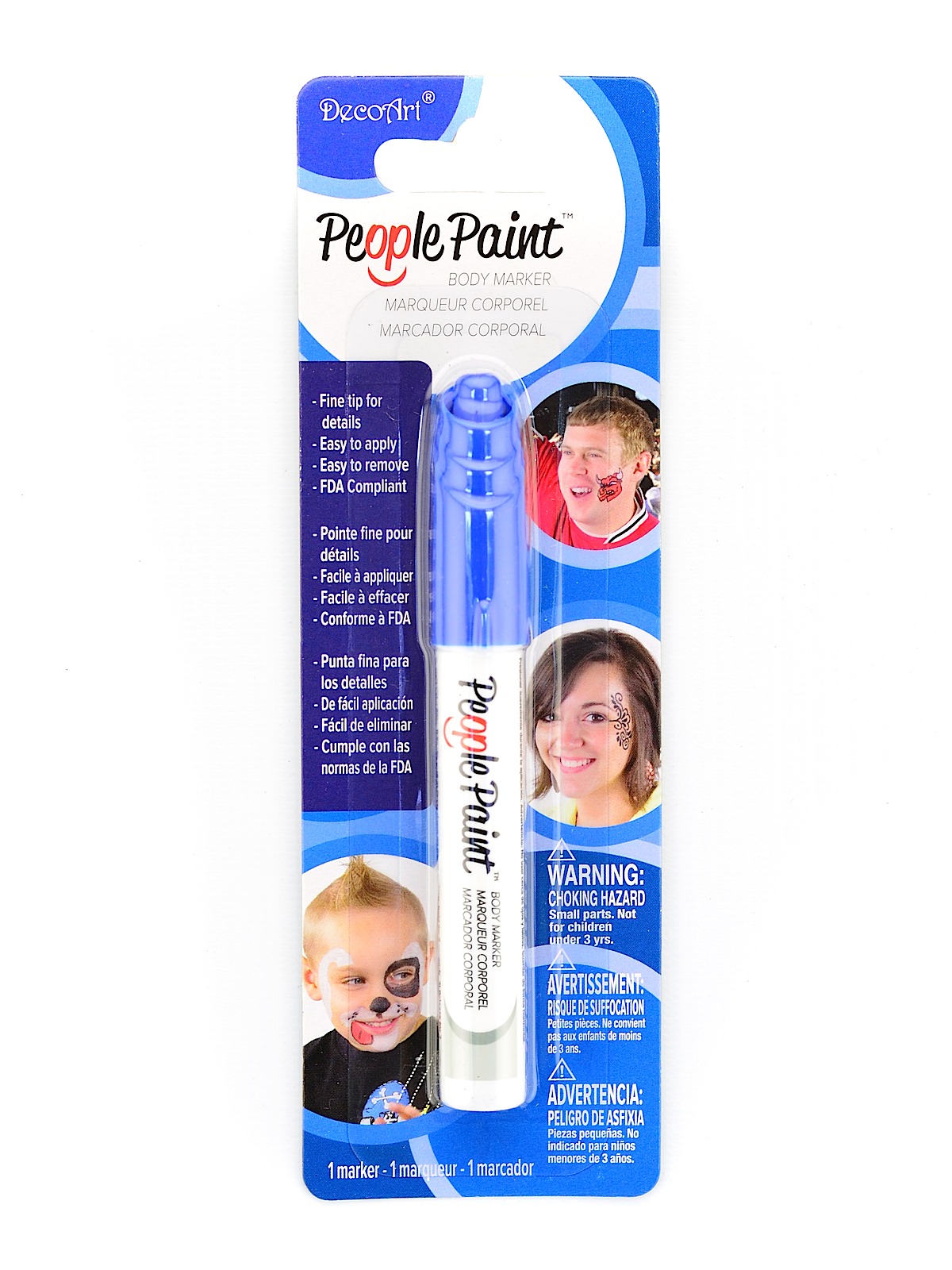 People Paint Face and Body Markers