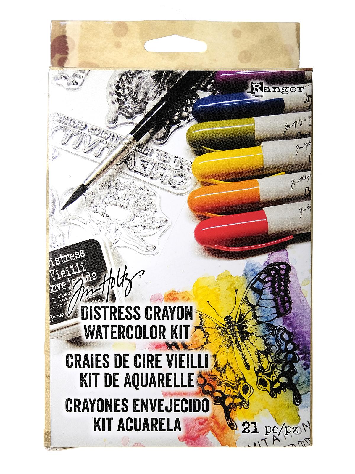 Tim Holtz Distress Crayon Watercolor Kit