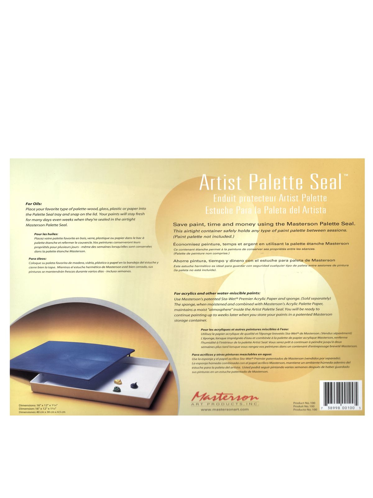 Masterson - Artist Palette Seal