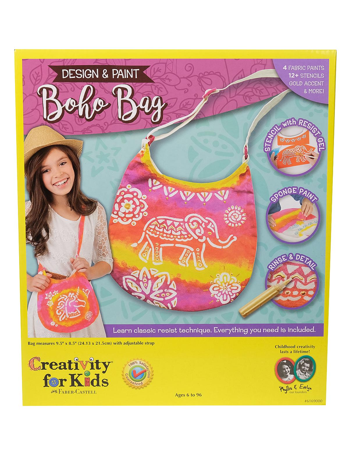 Design & Paint Boho Bag