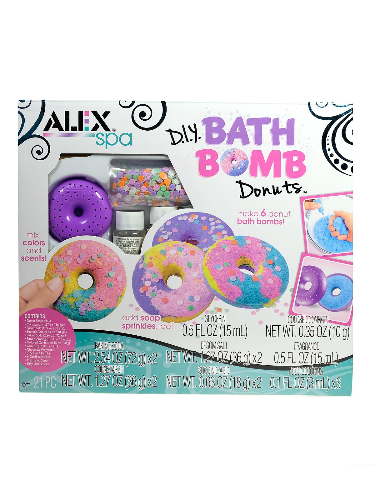 D.I.Y. Bath Bomb Donuts