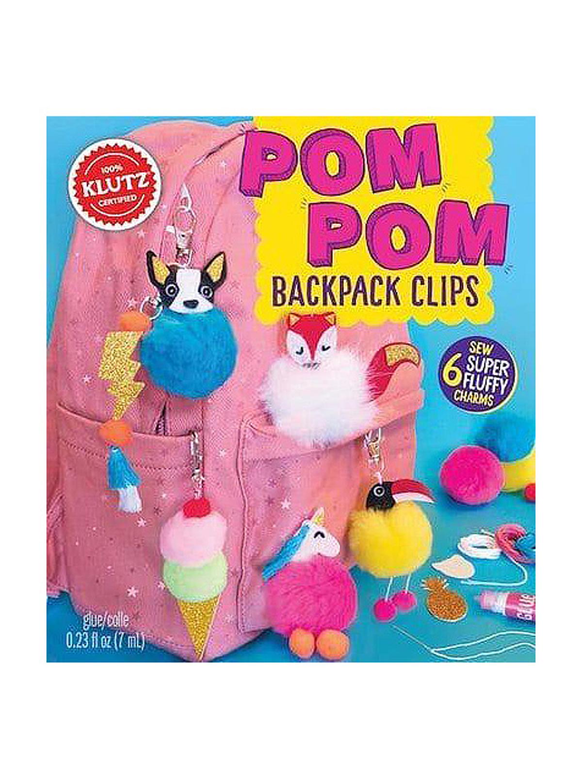 Pom-Pom Backpack Clips