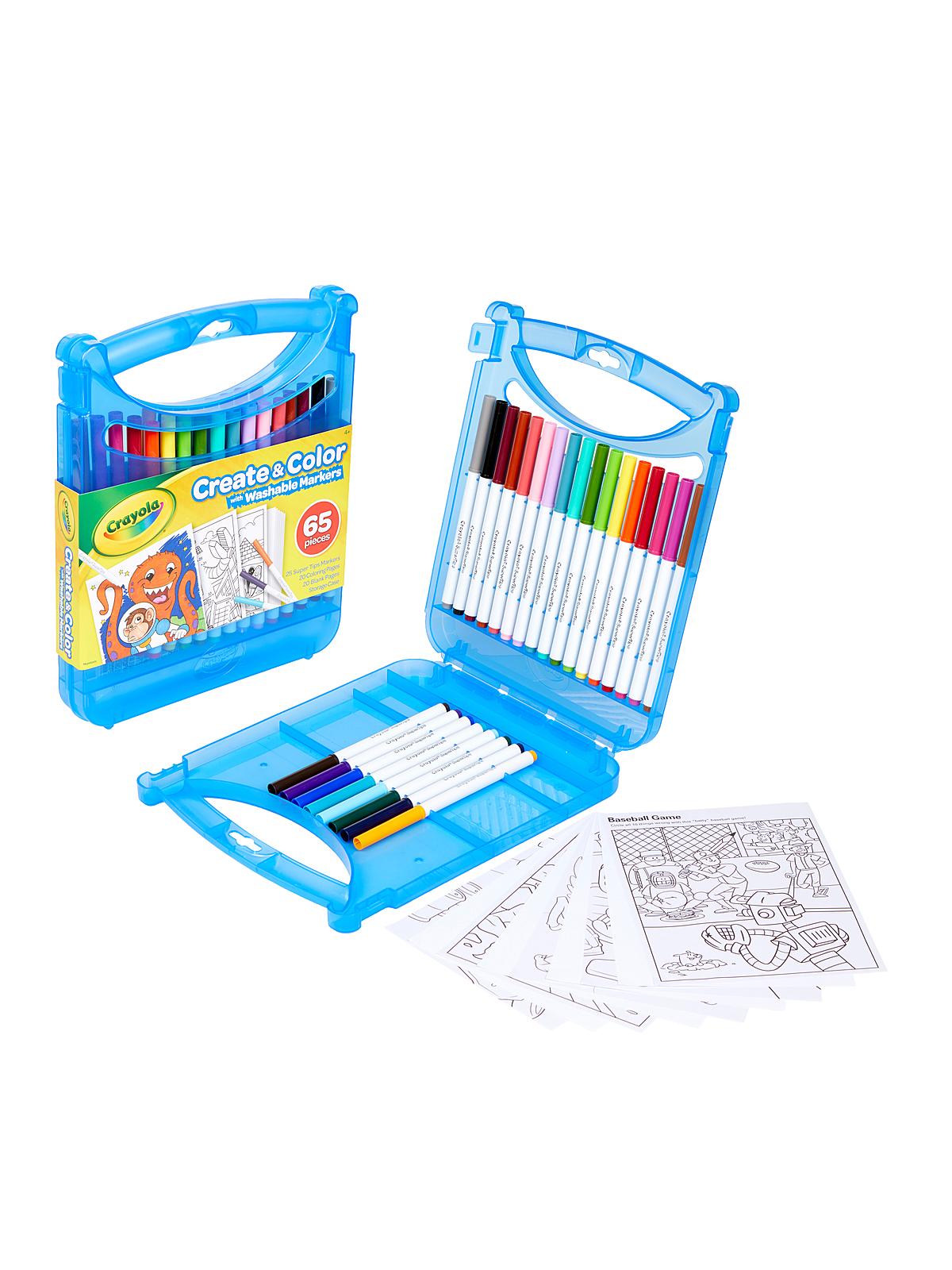 Create & Color with Super Tips Washable Markers