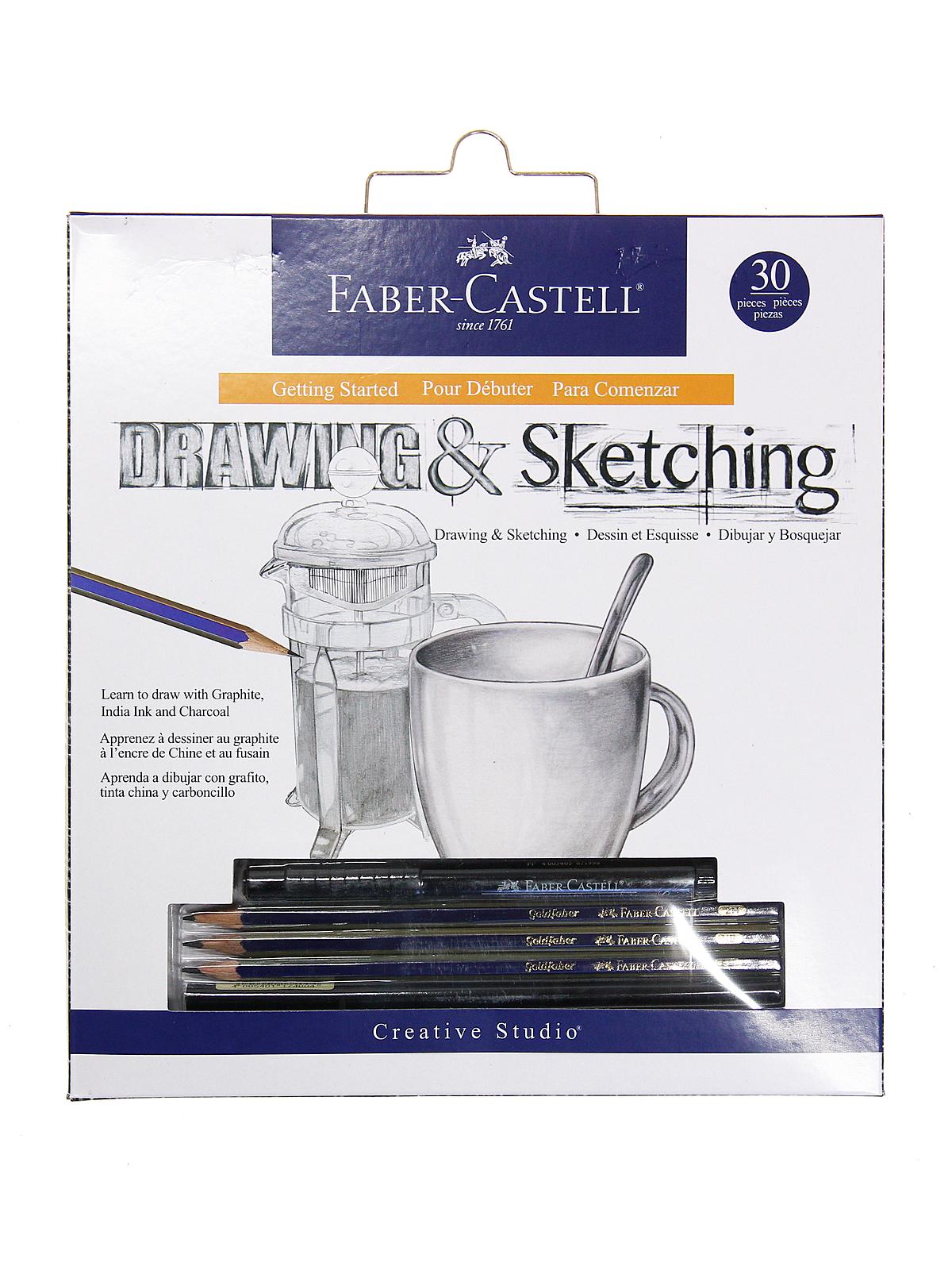 Faber-Castell - Creative Studio Getting Started Drawing & Sketching Set