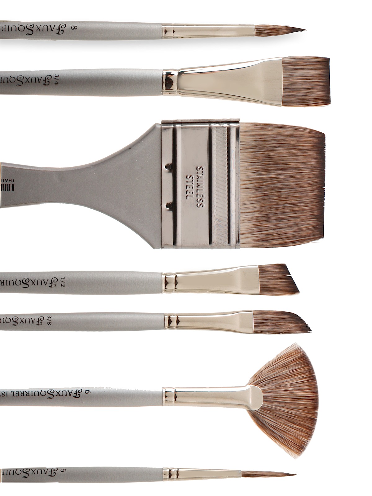 Dynasty - Faux Squirrel Brushes