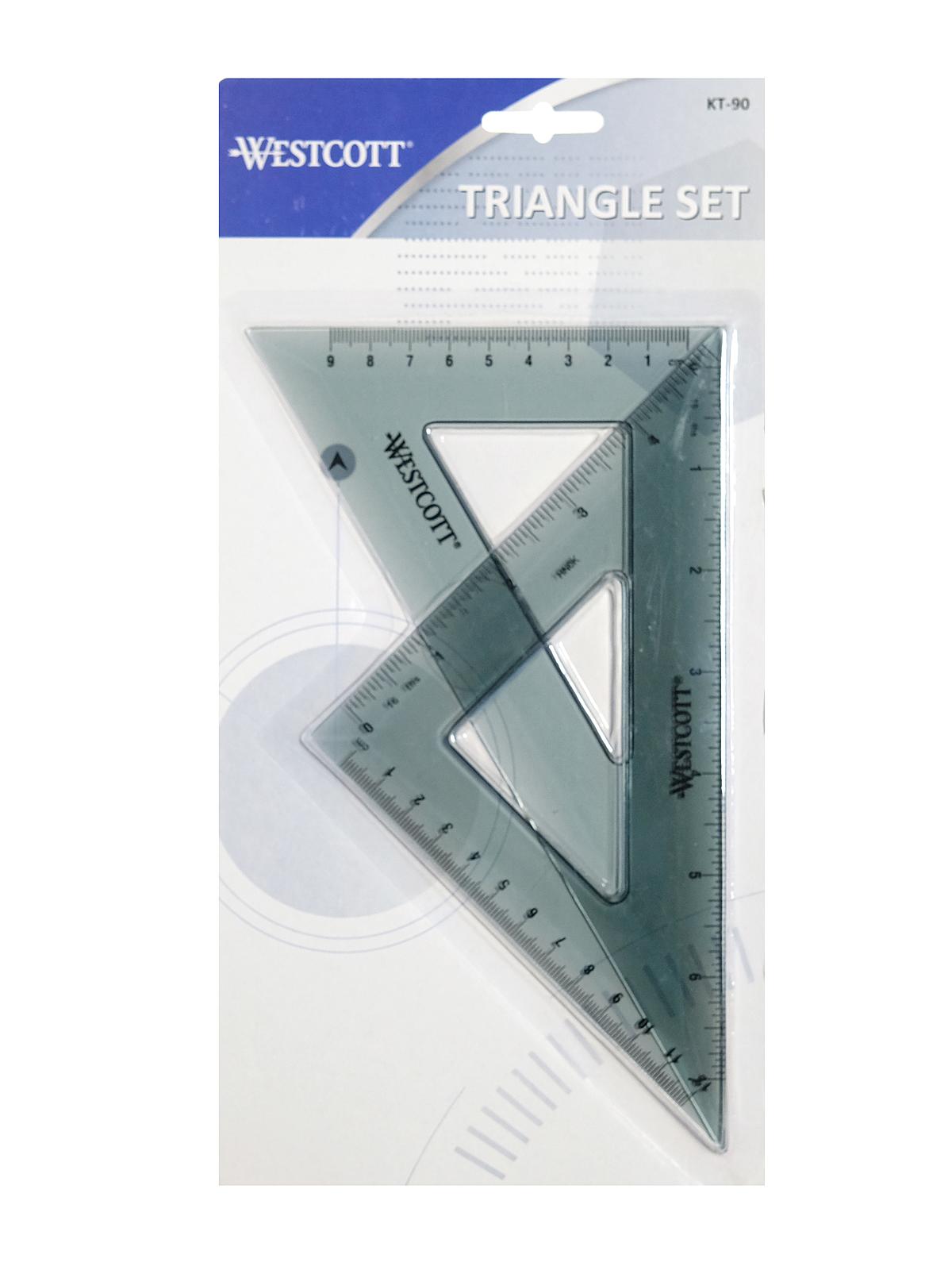 Westcott - Triangle Set