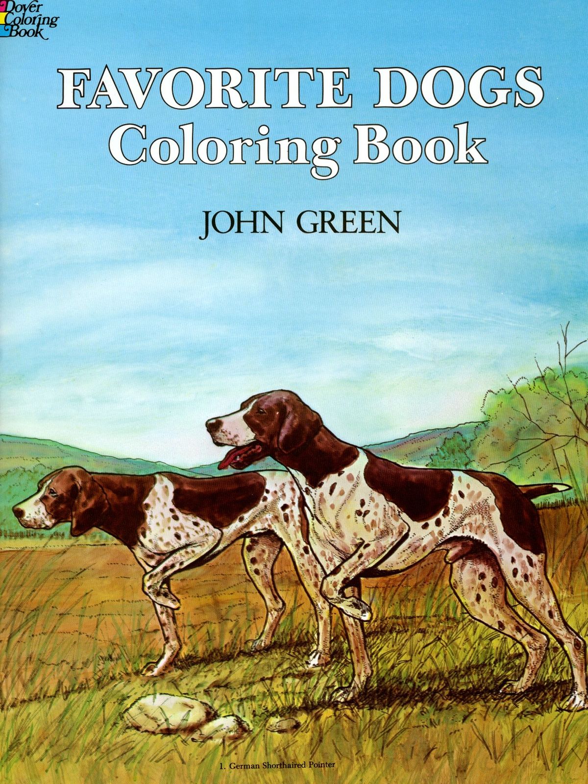 Dover - Favorite Dogs Coloring Book
