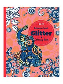 Posh Glitter Coloring Book
