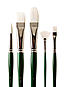 Series 6100 Summit White Synthetic Long Handle Brushes