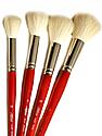 White Round/Oval Mop Brushes