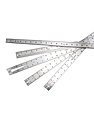 Two-Sided Steel Rulers