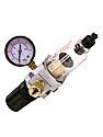 Air Regulator Silver, Filter and Gauge for Air Compressors