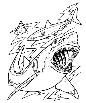 Download Free Coloring Page: Sharks of the World Coloring Book, Download Free Crafts for Kids, Dover ...