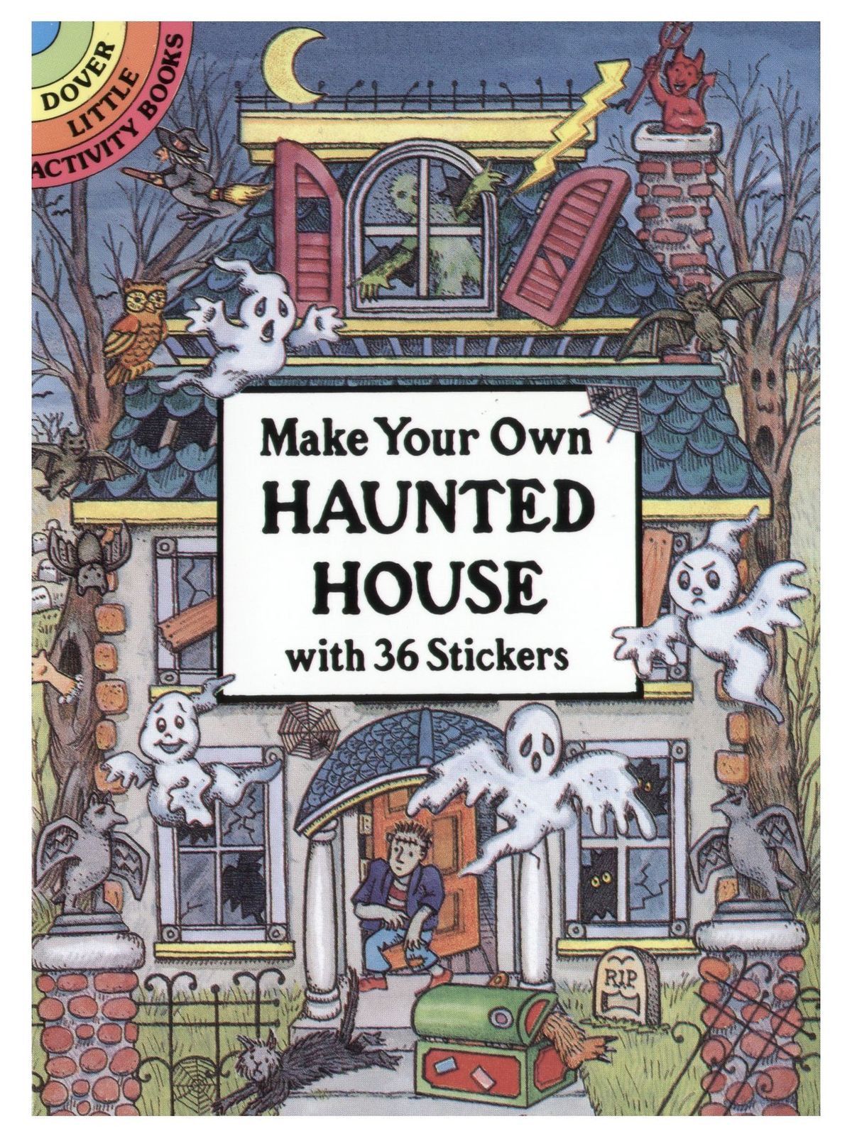 Dover - Make Your Own Haunted House With 36 Stickers - Make Your Own Haunted House With 36 Stickers