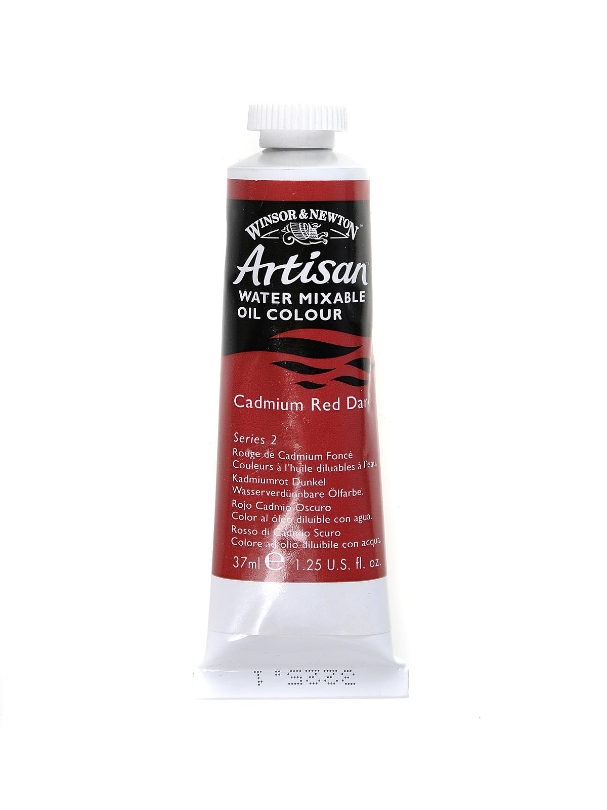 Artisan Water Mixable Oil Colours Cadmium Red Dark 37 Ml Artisan Water Mixable Oil Colours Cadmium Red Dark 37 Ml