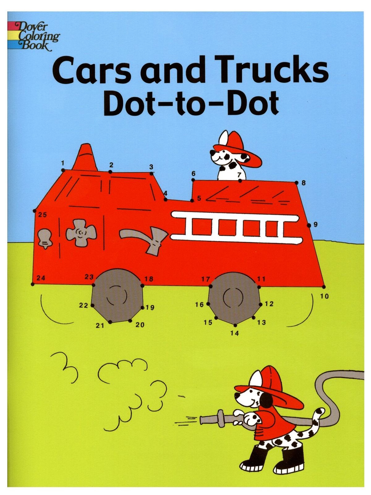 Cars And Trucks Dot-To-Dot