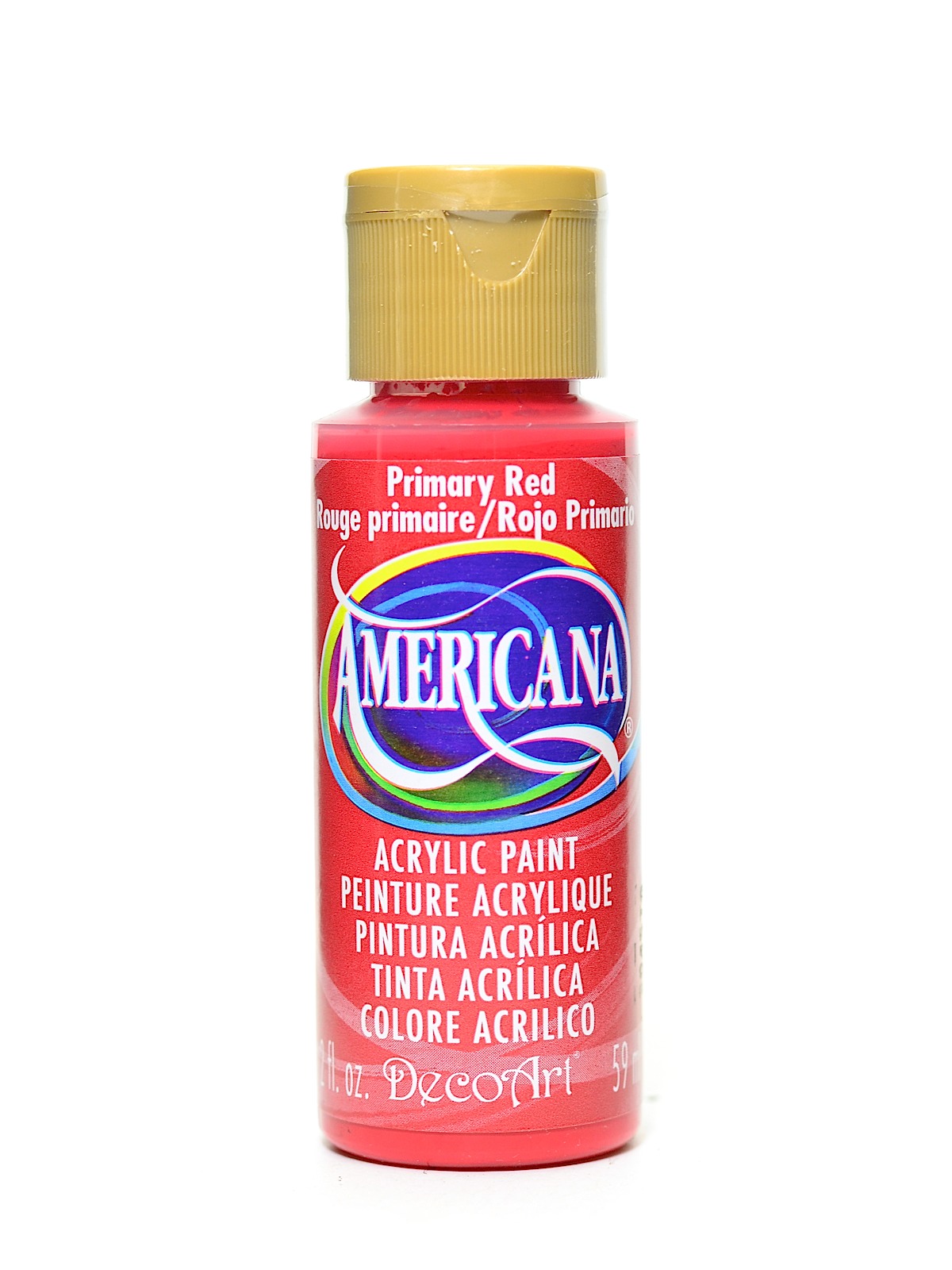 Americana Acrylic Paints primary red 2 oz.