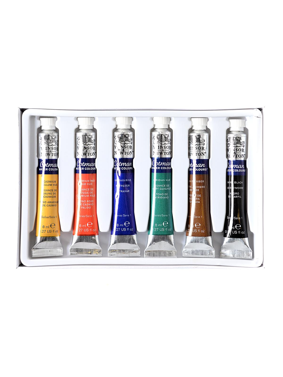 Cotman Water Colour Introductory Sets set of 6