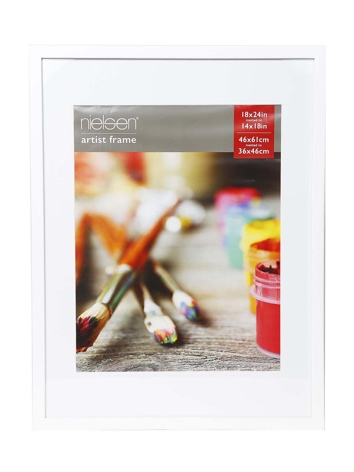 Nielsen Bainbridge Gallery Wood Frames For Canvas Misterart Com Gallery Wood Frames For Canvas 18 In X 24 Ash White 14
