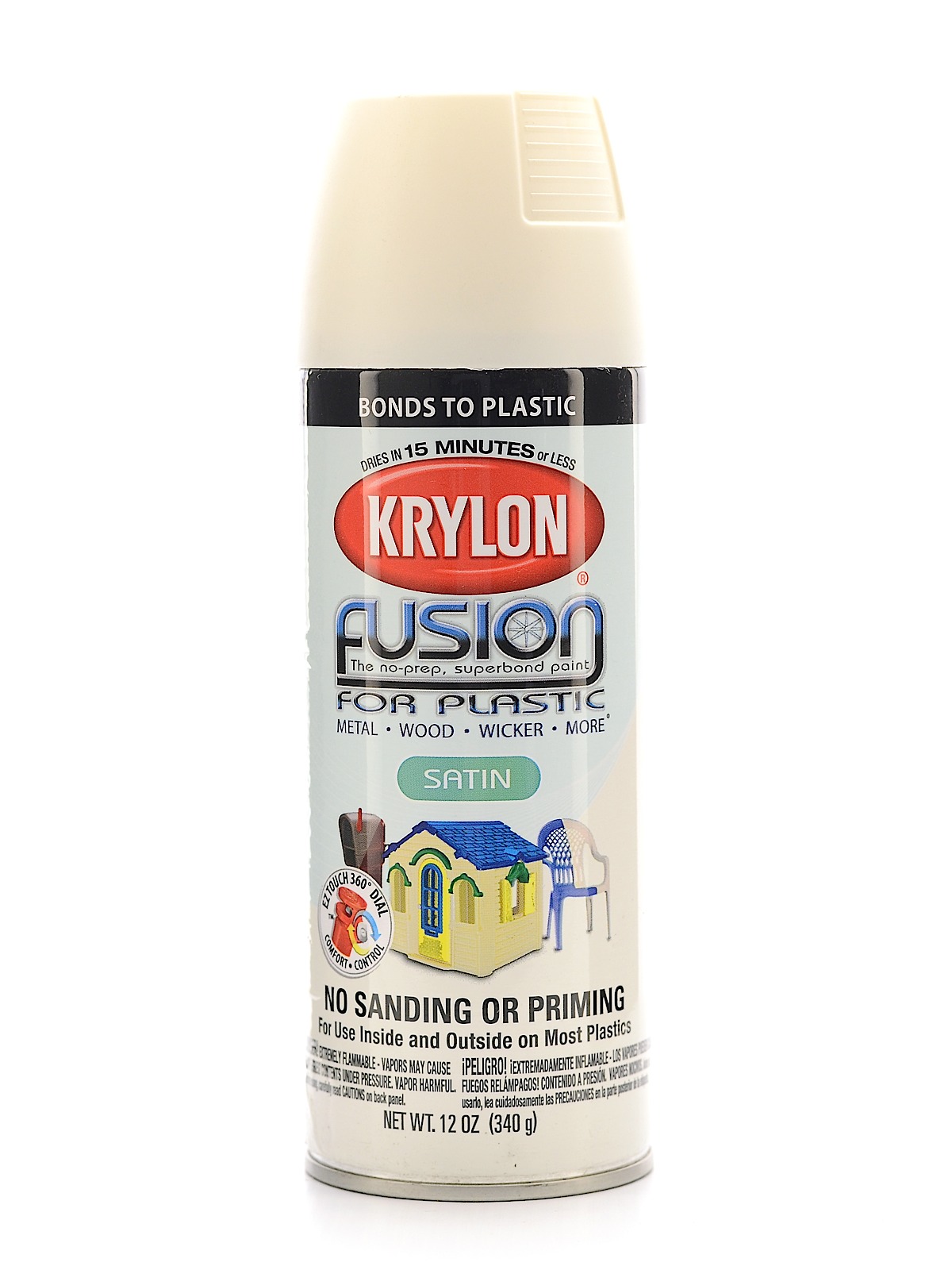 Krylon Fusion Spray Paint For Plastic Misterart Fusion Spray Paint For Plastic Dover White Satin