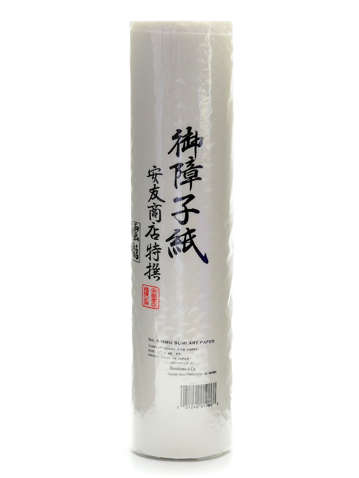 Yasutomo - Unryu Fiber Paper Roll - 11 in. x 60 ft.
