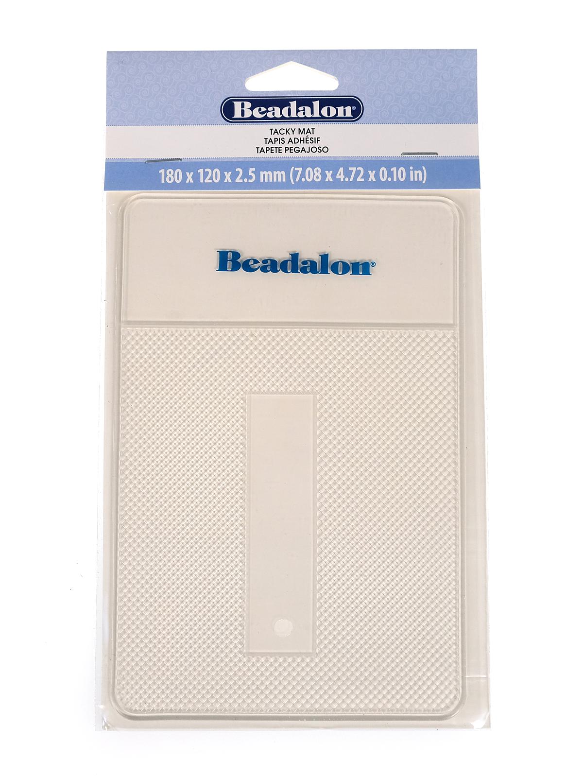 Clear Beadalon 218H-210 Tacky Bead Mat