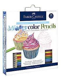 Creative Studio Getting Started Watercolor Pencil Art Set